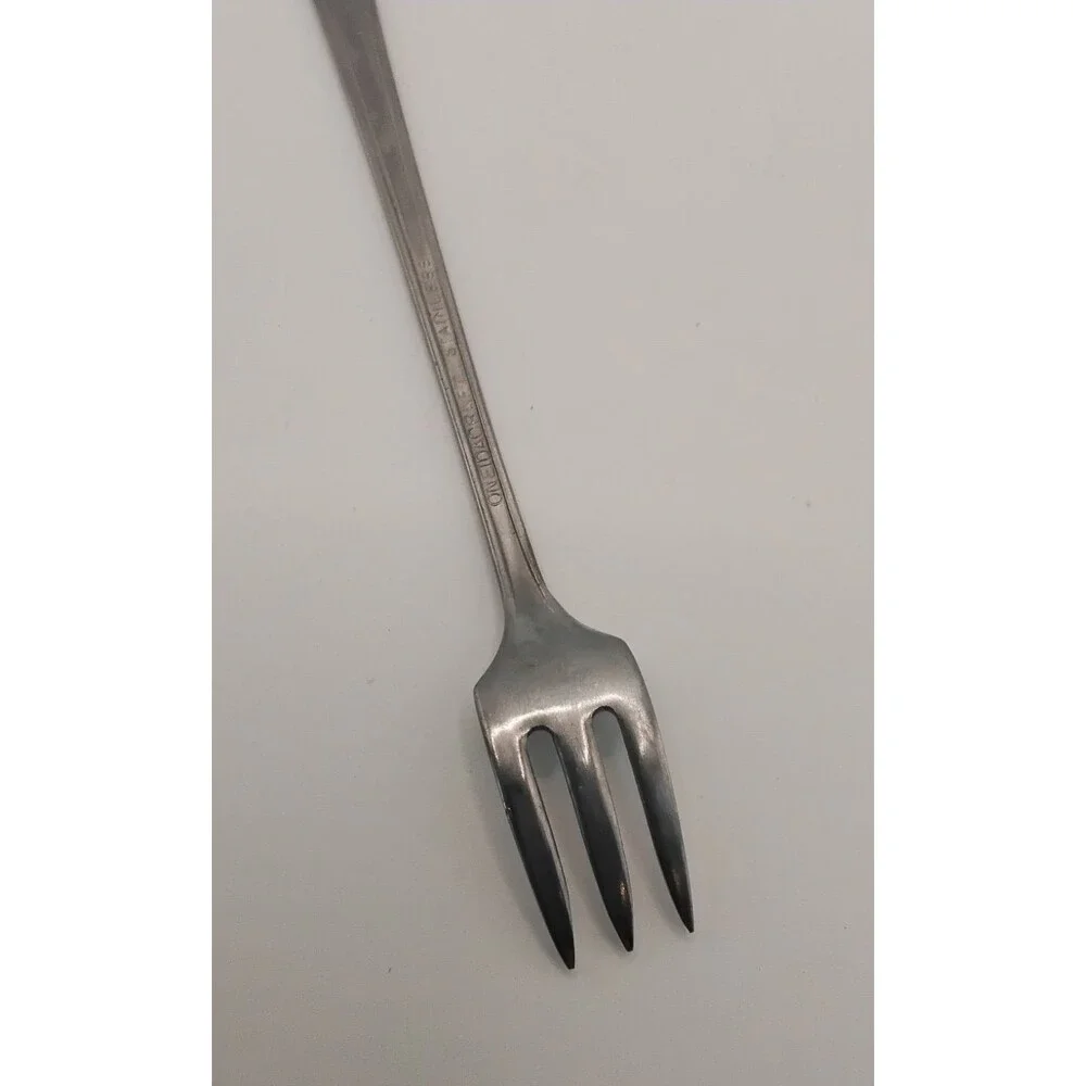 Vintage Sentinel By Oneida Craft Stainless Cocktail / Seafood Fork Discontinued